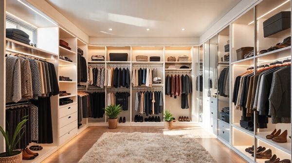 10 idées créatives pour un dressing organisé et astucieux