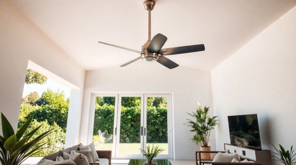Top 5 ventilateurs de plafond pour optimiser votre espace extérieur