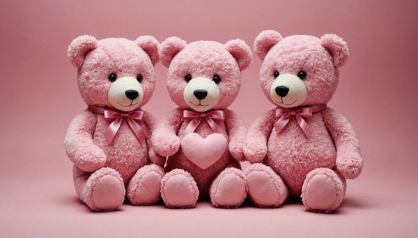 Les ours en roses : un geste d'amour inoubliable à offrir