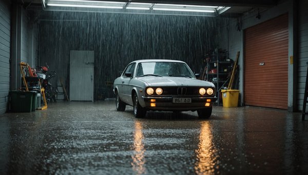 Pluies intenses : comment protéger efficacement son garage