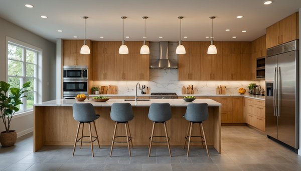 Cuisines toutes équipées : la clé d'un espace convivial et chic